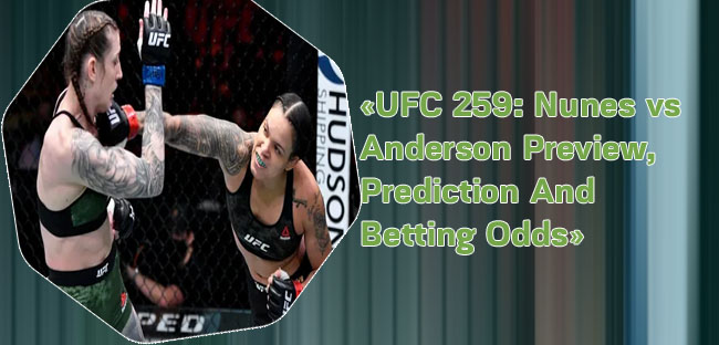 Megan anderson amanda nunes odds